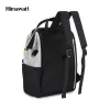Muguo 9001 Grey and Black Polyester Backpack Application Scenario